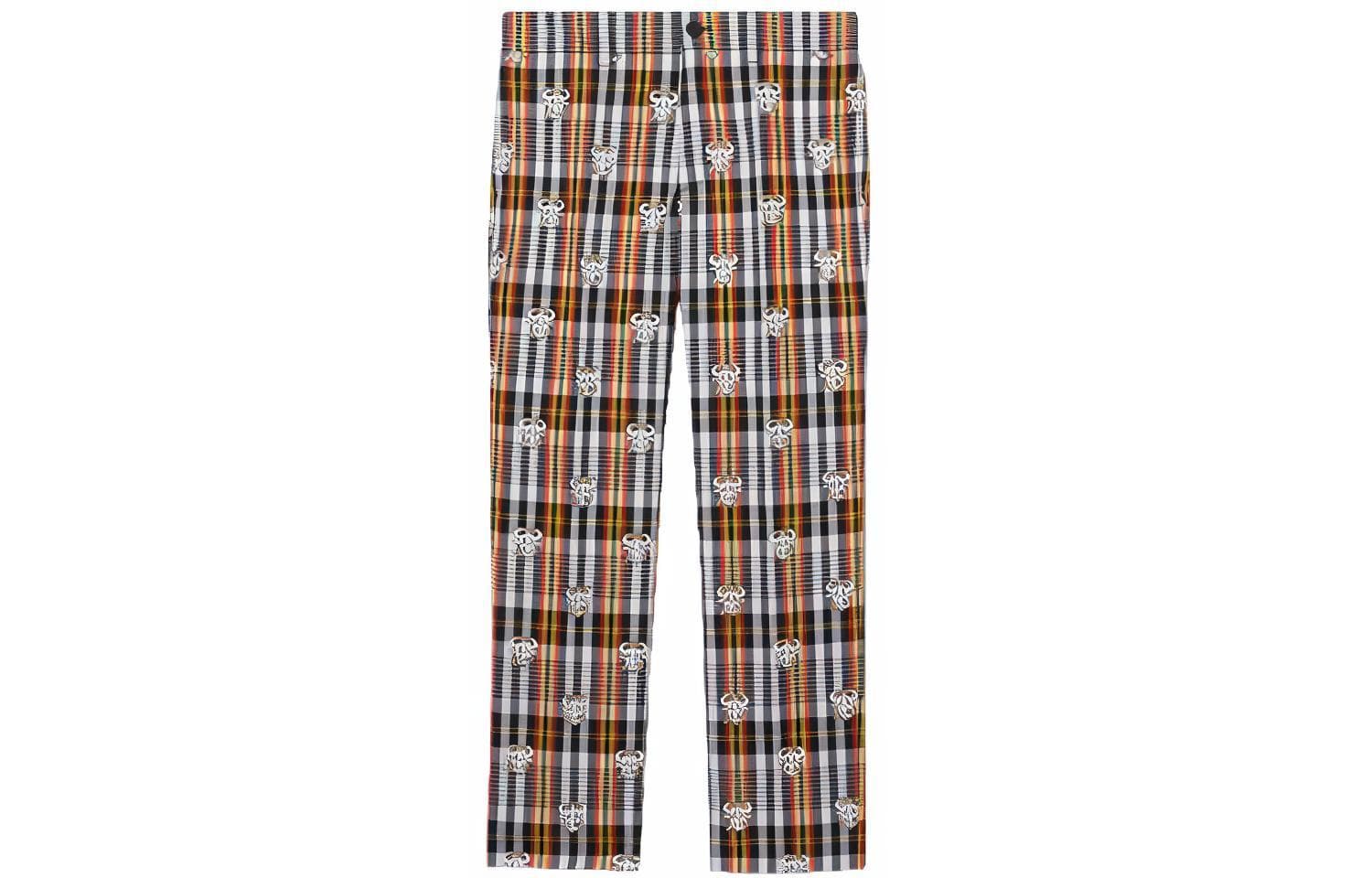 Штаны Burberry Monogram Motif Check - изображение 1