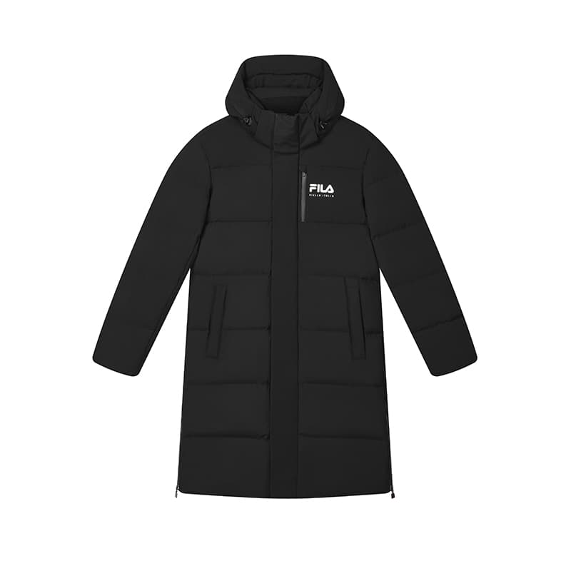 Зимняя куртка FILA ORIGINALE Пуховик Мужской Глубокий черный - изображение 1