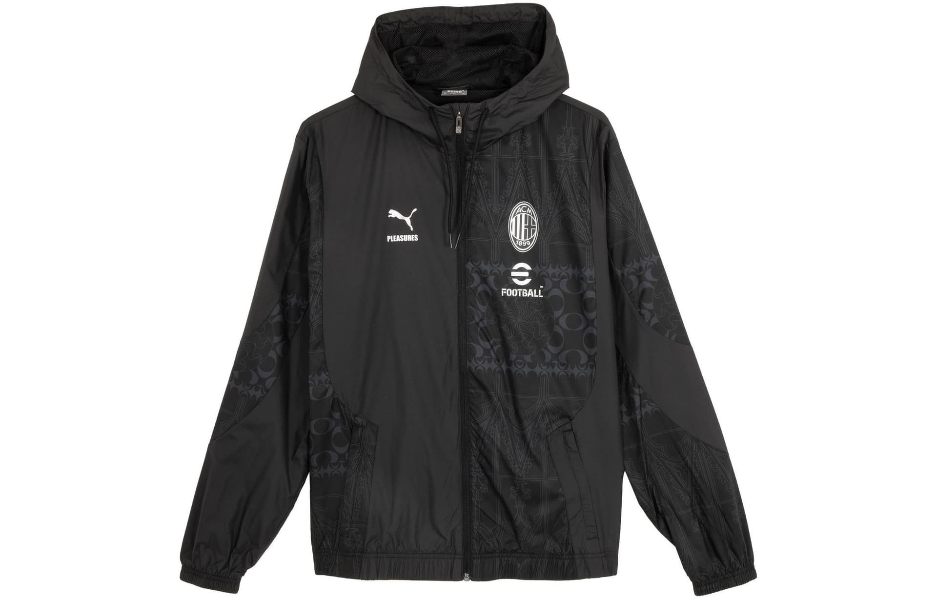 Куртка PUMA x PLEASURES Prematch Black - изображение 1