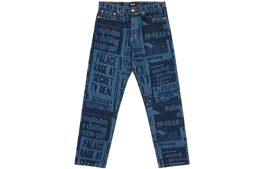 Штаны PALACE FW22 Tabloid Denim Jean Blue - изображение 1
