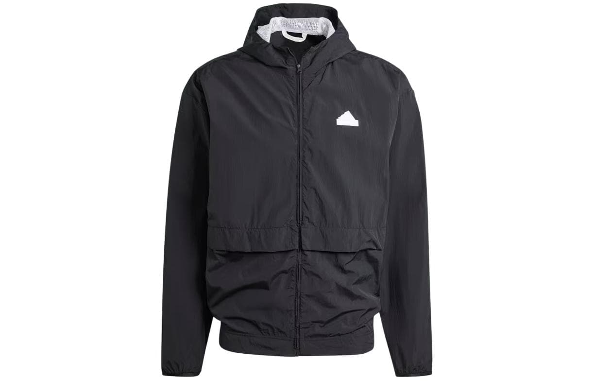 Куртка adidas City Escape Full-Zip Hoodie Black - изображение 1