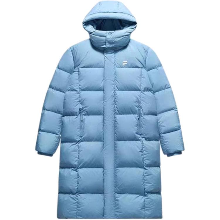 Зимняя куртка FILA FUSION FOB Пуховик Унисекс Расслабленный Синий - изображение 1