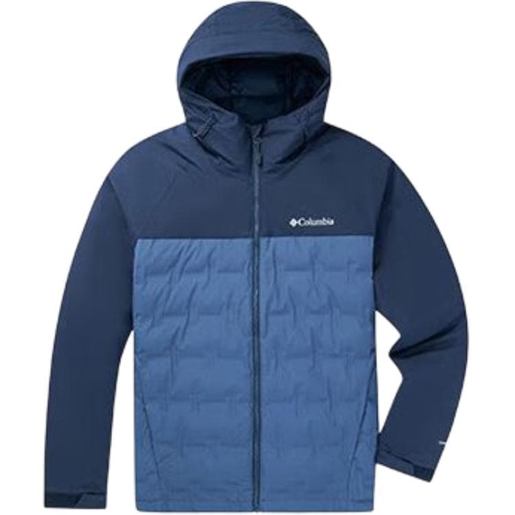 Зимняя куртка Columbia City Outdoor Collection Мужской пуховик темно-синий - изображение 1