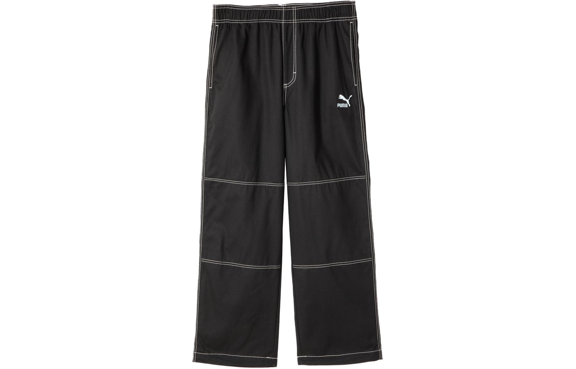 Штаны PUMA SWXP D WOVEN PANTS logo - изображение 1