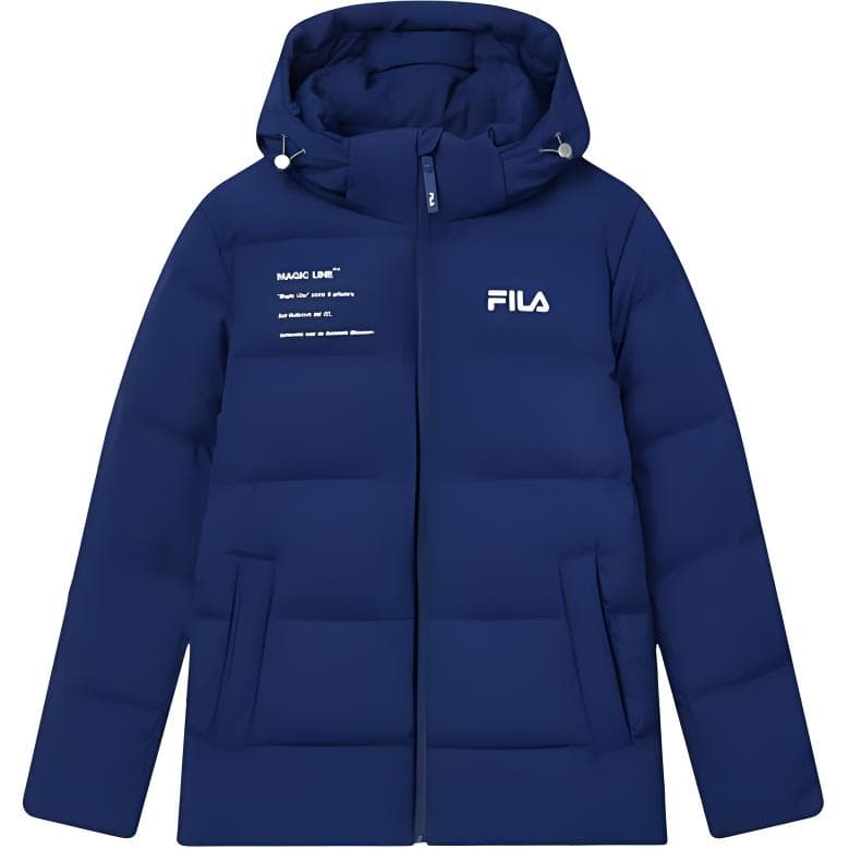 Зимняя куртка FILA ORIGINALE Пуховик Женский Глубокий Кобальтовый Синий - изображение 1