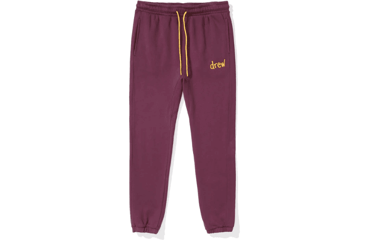 Штаны Drew House logo Scribble Sweatpant Berry - изображение 1