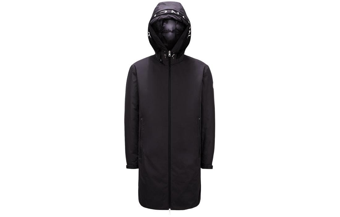 Зимняя куртка Moncler SS24 Black Down Jacket - изображение 1