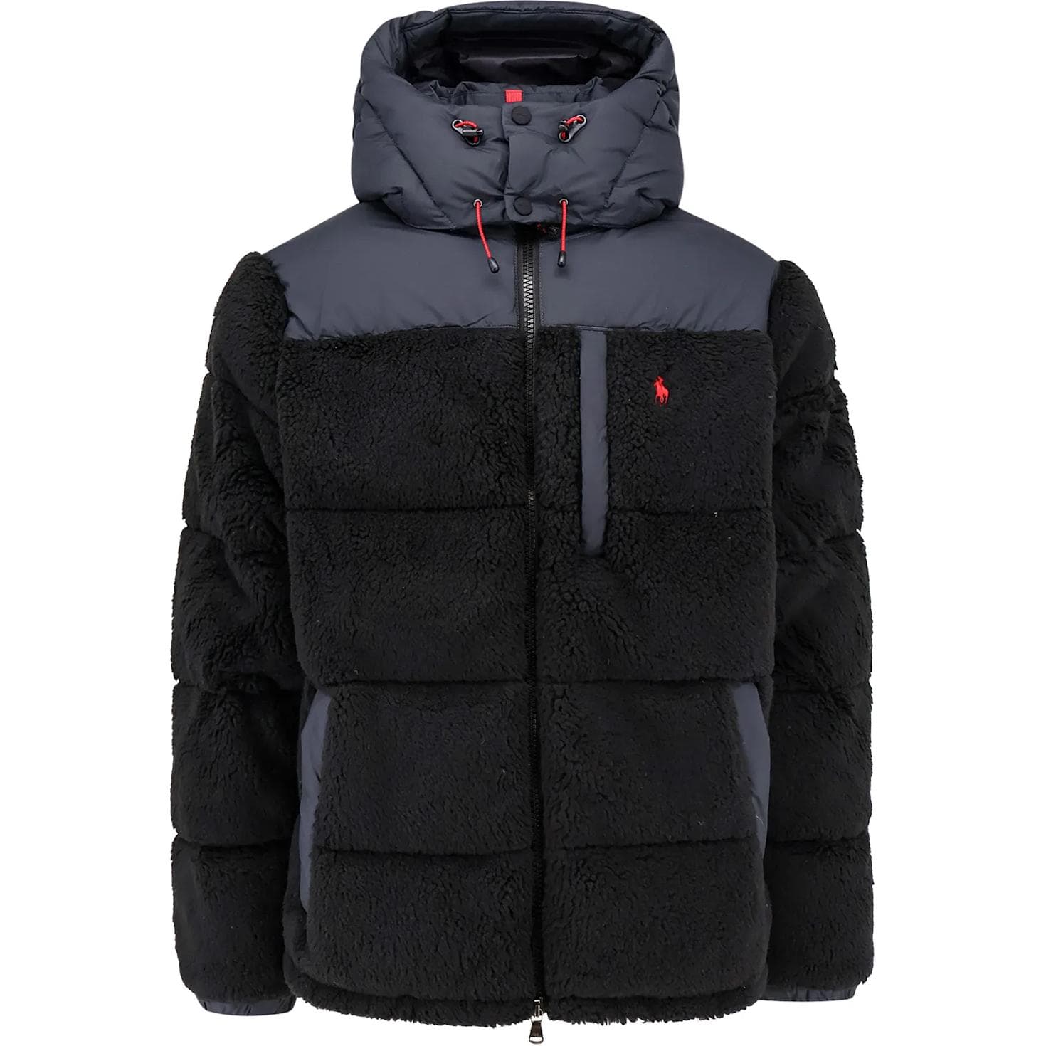 Зимняя куртка Polo Ralph Lauren Мужской пуховик черного цвета - изображение 1