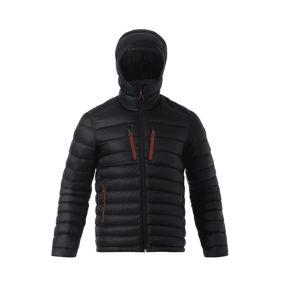Зимняя куртка DECATHLON Мужской пуховик черного цвета - изображение 1