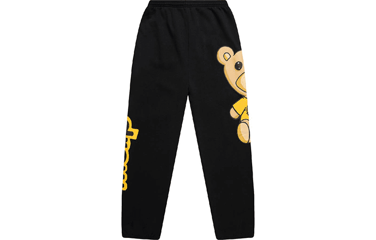 Штаны Drew House logo FW21 Theodore house Sweatpant Black - изображение 1