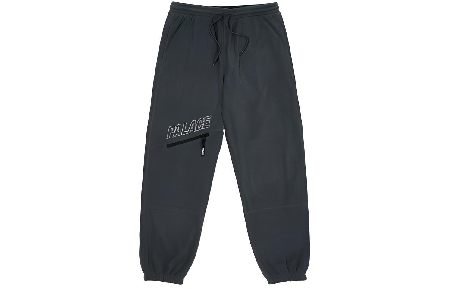Штаны PALACE FW21 ULTIMO Polar Grid Reverse Bottoms Black Logo - изображение 1