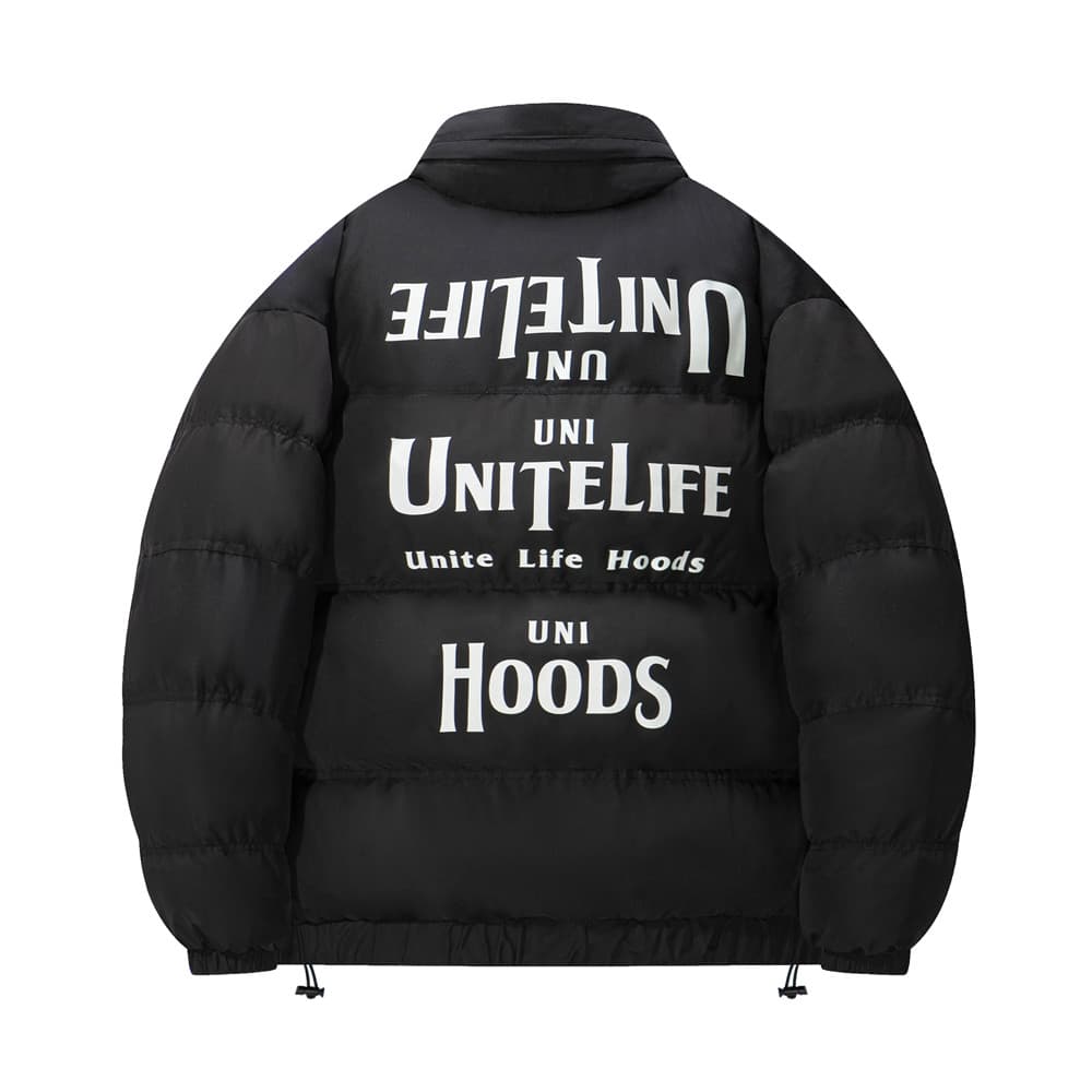 Зимняя куртка пуховик Unite Life HOODS logo - изображение 1