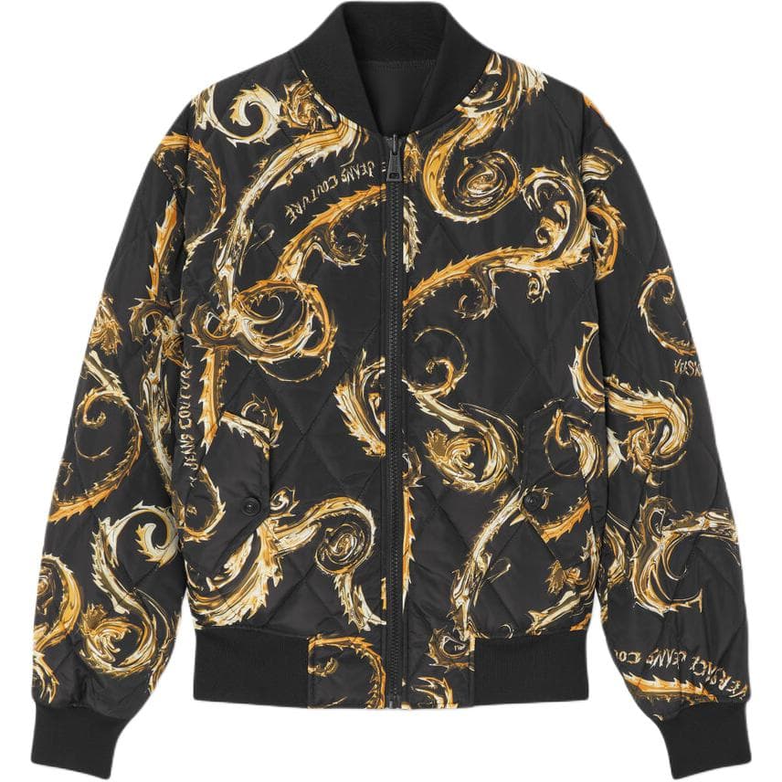 Зимняя куртка пуховик VERSACE JEANS COUTURE SS24 Logo - изображение 1