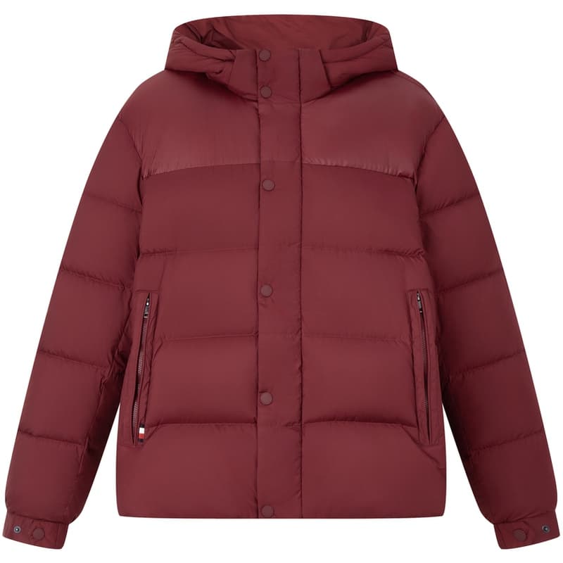 Зимняя куртка Tommy Hilfiger Мужской пуховик темно-цветного оттенка - изображение 1