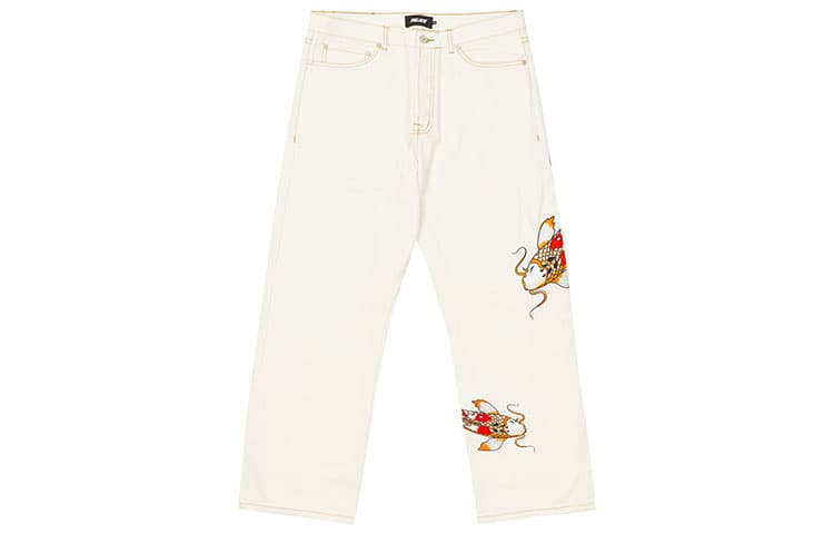 Штаны PALACE FW21 Carp Jean White - изображение 1
