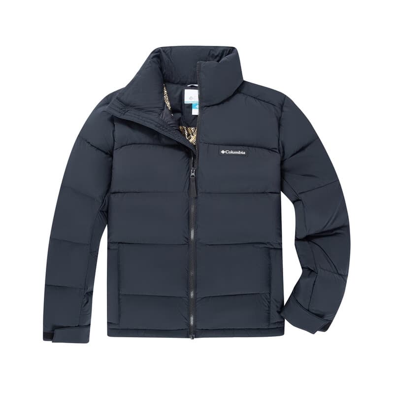 Зимняя куртка Columbia Casual Outdoor Мужской пуховик черного цвета - изображение 1