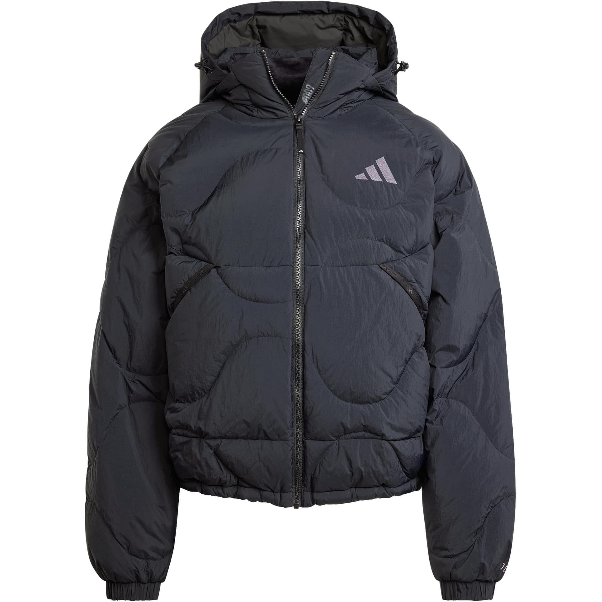 Зимняя куртка Adidas Спортивная одежда Пуховик Унисекс Черный - изображение 1
