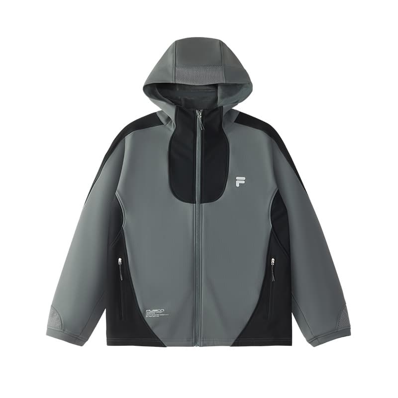 Куртка FILA FUSION Куртка Мужская Тихий Серый - изображение 1