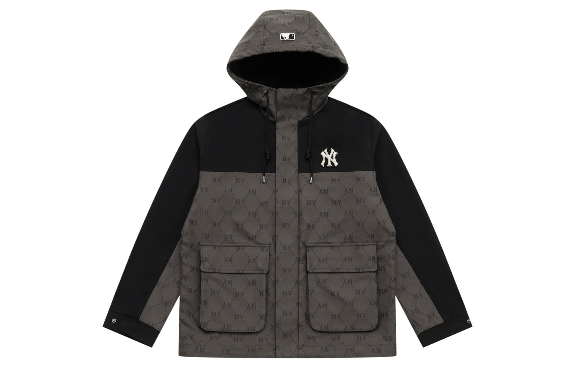 Куртка MLB MONOGRAM SS25 Куртка Унисекс Темно-Угольный Серый - изображение 1