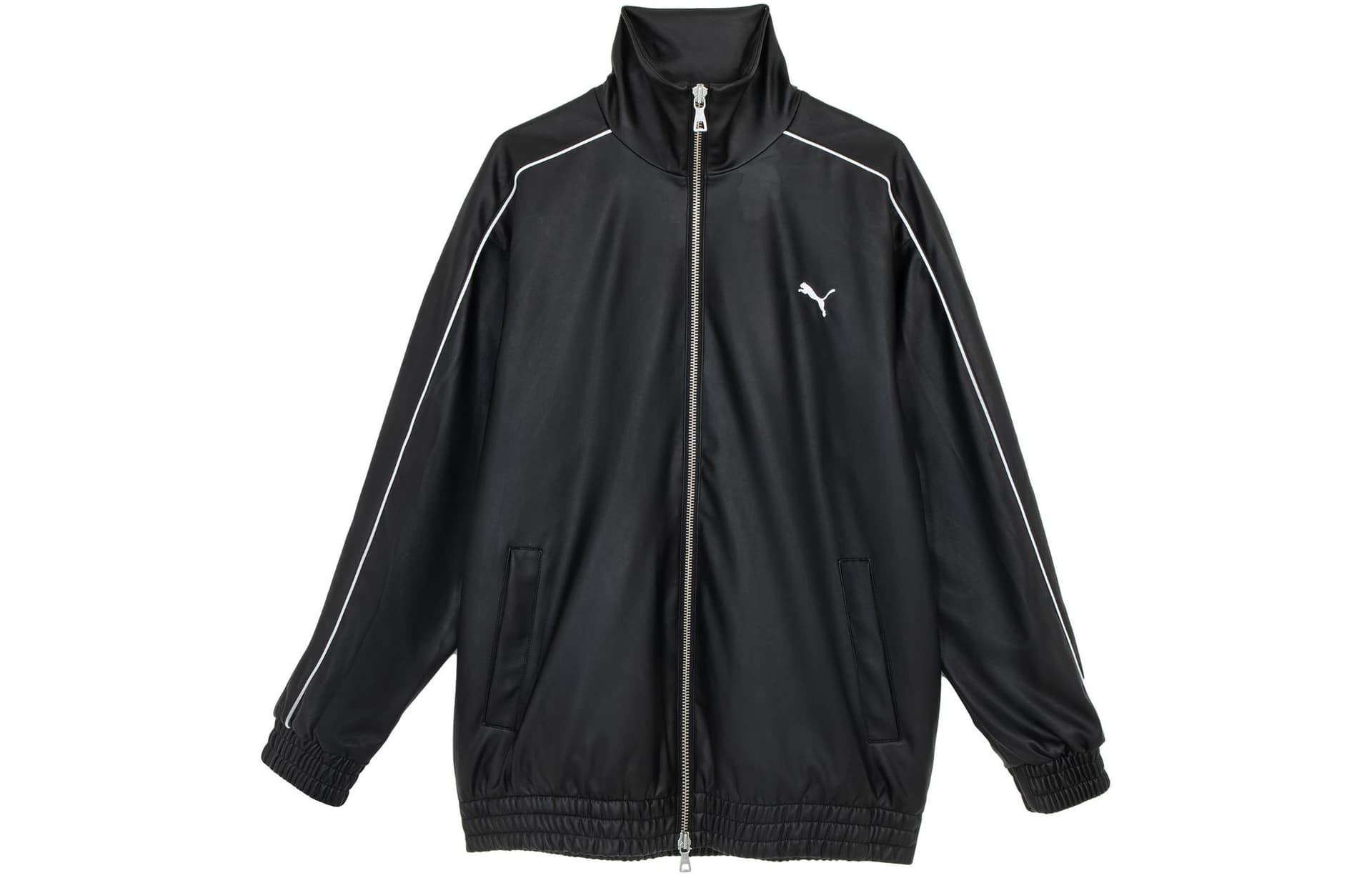 Куртка PUMA T7 OVERSIZED PLEATHER TRACK JACKET - изображение 1