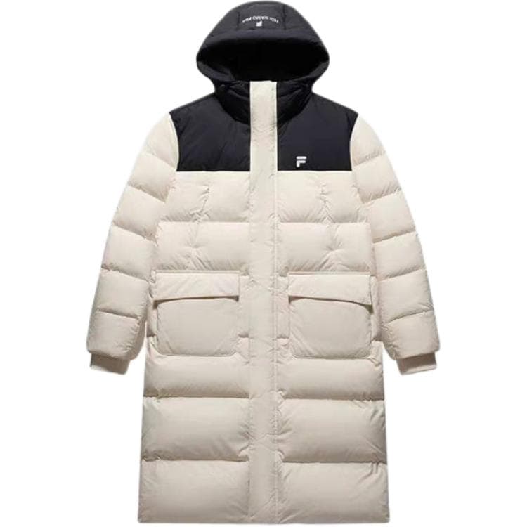 Зимняя куртка FILA FUSION Life Down Jacket Unisex Сливочно-Пшеничный - изображение 1
