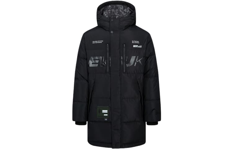 Зимняя куртка EVISU KURO AW23 Logo - изображение 1
