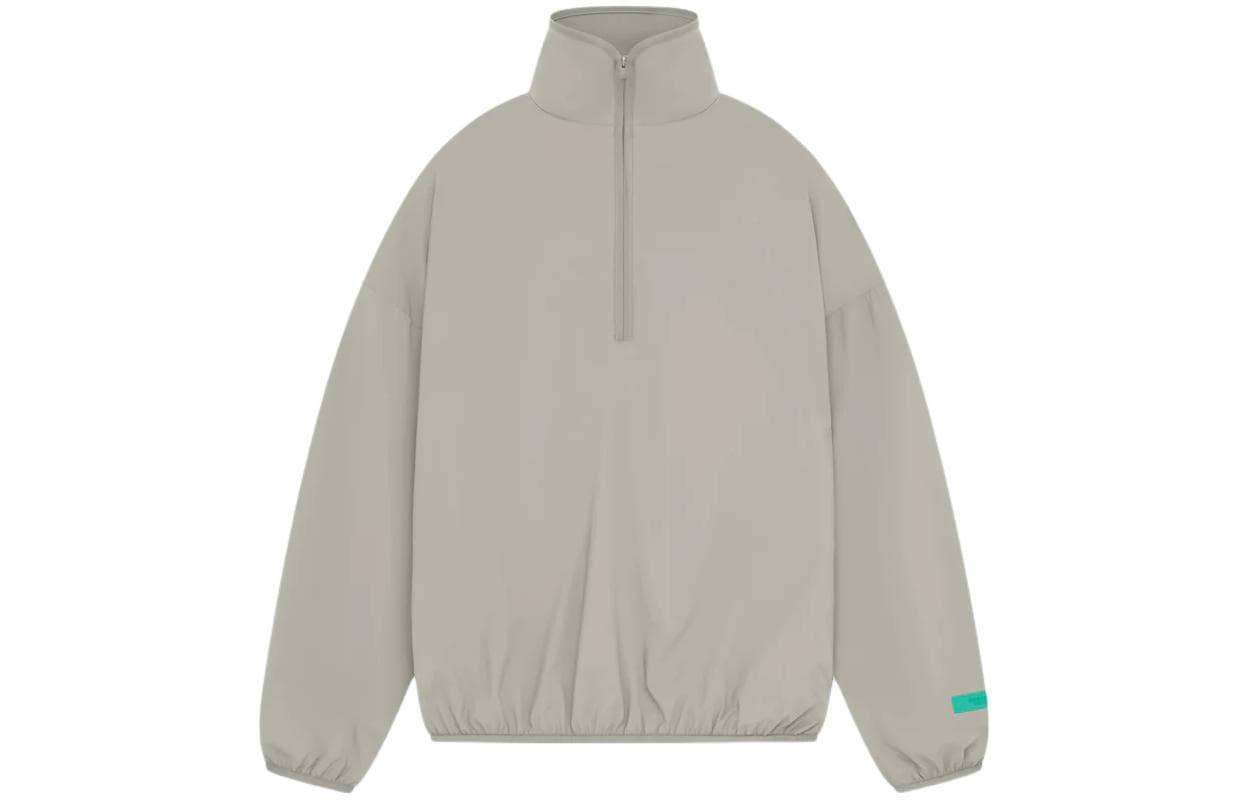 Куртка Fear of God Essentials SS24 drop2 Nylon Halfzip Mockneck Seal - изображение 1