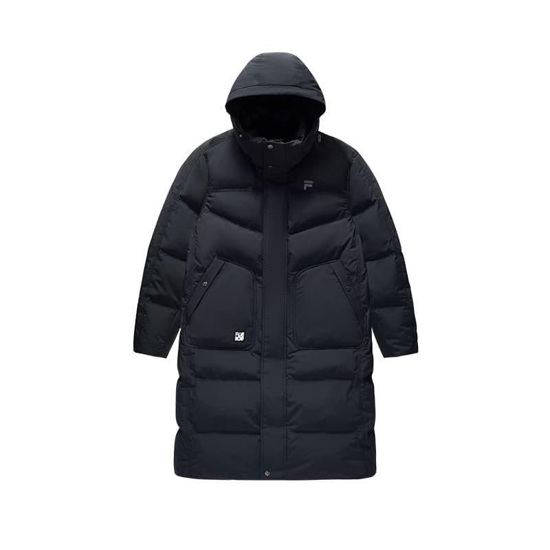 Зимняя куртка FILA FUSION Мужской пуховик Глубокий черный - изображение 1