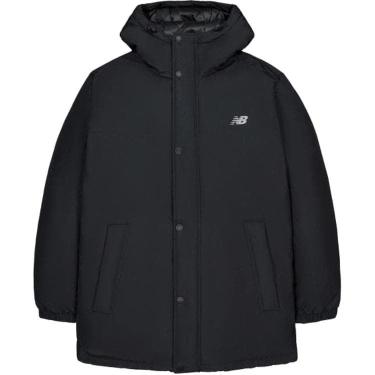 Зимняя куртка New Balance Warm Down Куртка Мужская Черная - изображение 1