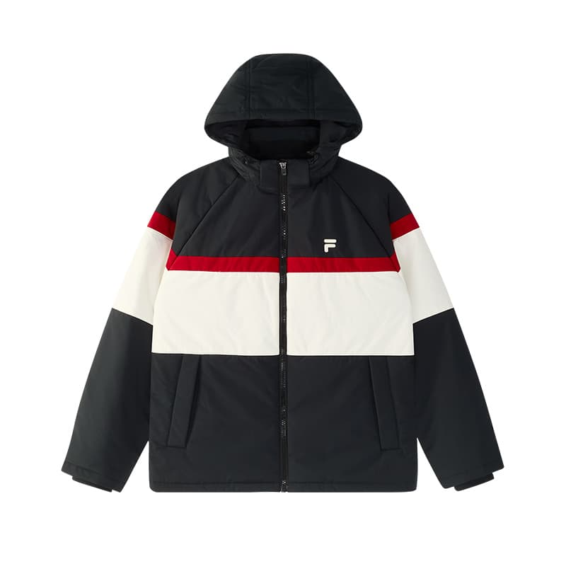 Зимняя куртка пуховик FILA FUSION QR Пуховая куртка Унисекс Глубокий черный - изображение 1