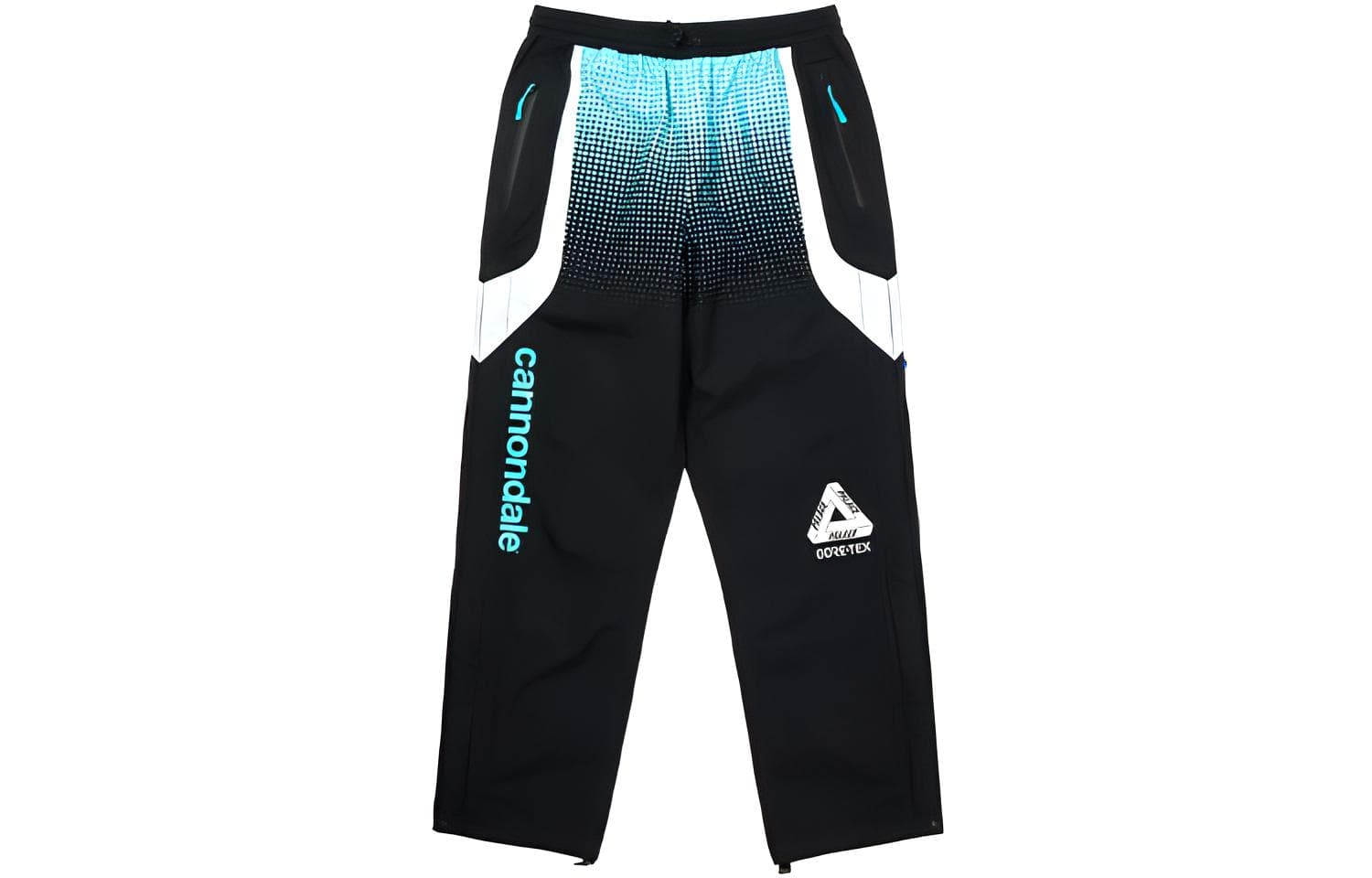 Штаны PALACE x Cannondale FW21 Mad Boy GORE-TEX Paclite Pant BlackMint Logo - изображение 1