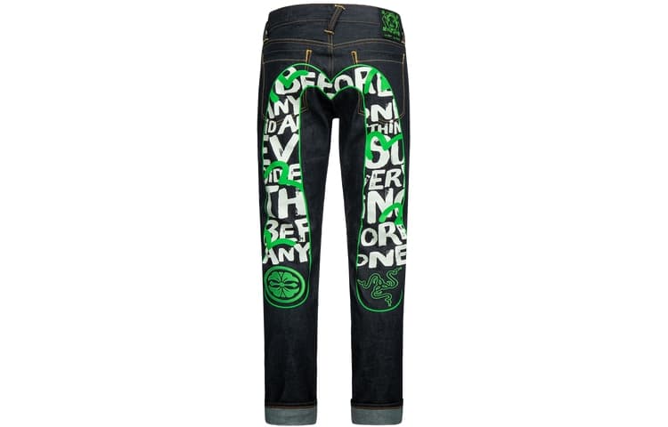 Штаны EVISU EVISU x Razer SS23 - изображение 1