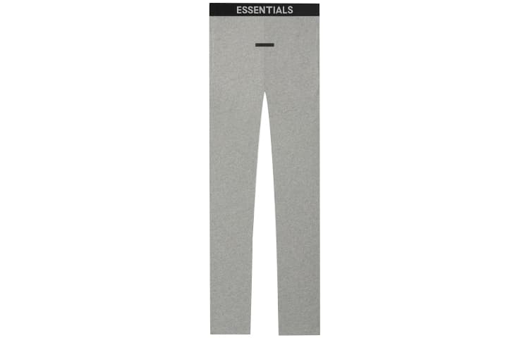 Штаны Fear of God Essentials SS21 Lounge Pant Dark Heather Oatmeal Logo - изображение 1