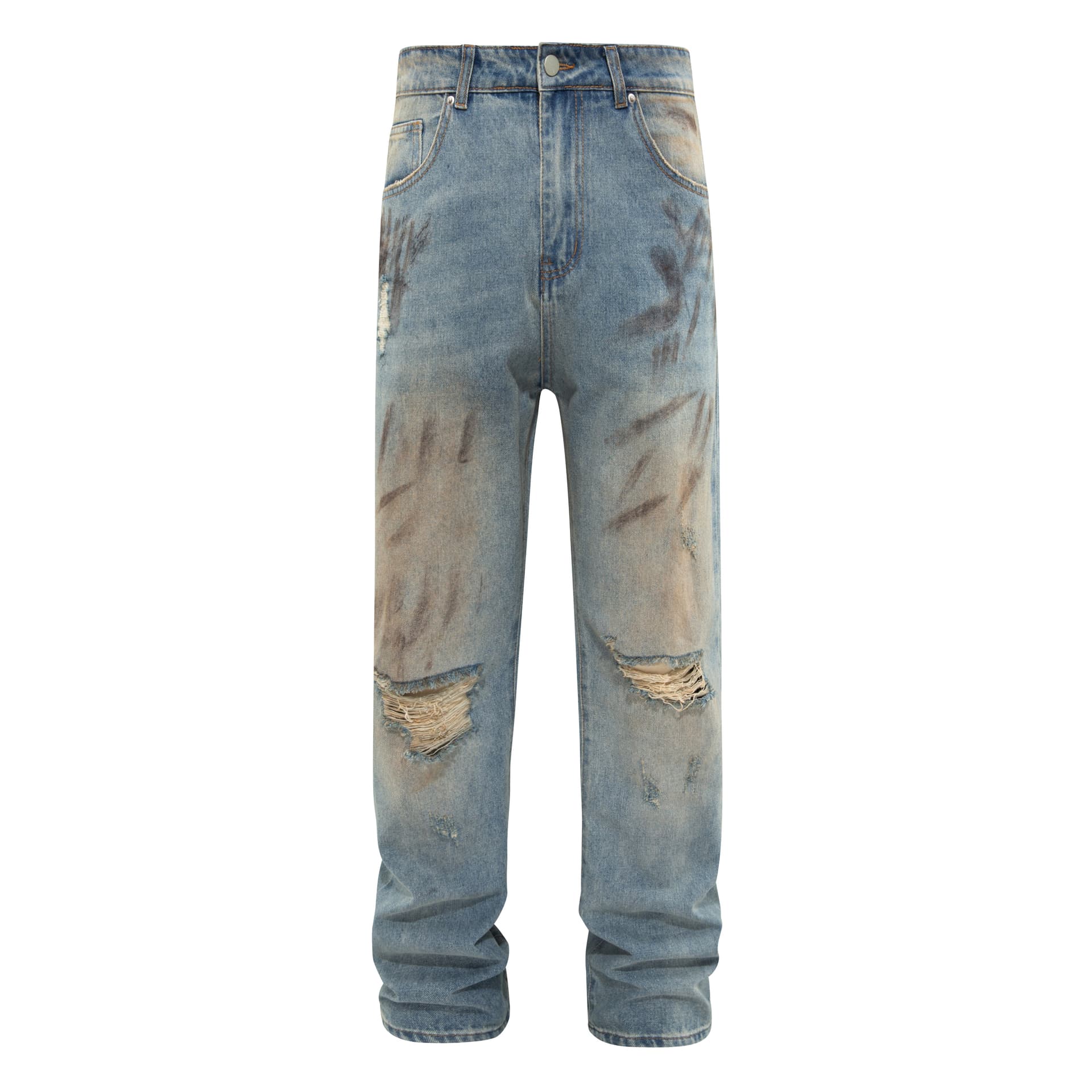 Штаны HELIPORT Blue Unisex Jeans HELIPORT Синий Унисекс Джинсы - изображение 1