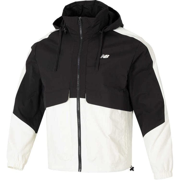 Куртка New Balance NB Куртка Унисекс Черно-Белая - изображение 1