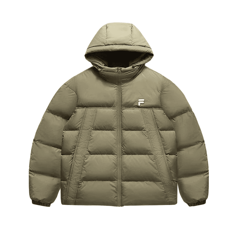 Зимняя куртка FILA FUSION FOB Пуховик Унисекс Бабочка Зелёный - изображение 1