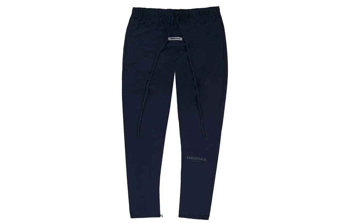 Штаны Fear of God Essentials FW21 Nylon Track Pants Navy - изображение 1