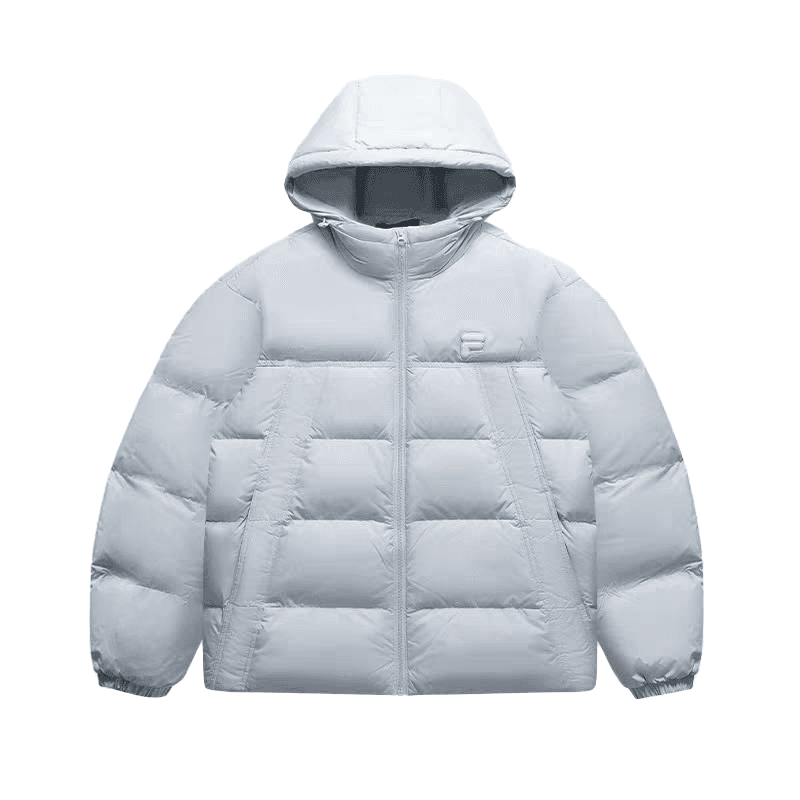 Зимняя куртка FILA FUSION Life Пуховик Унисекс Xiangfei Серый - изображение 1