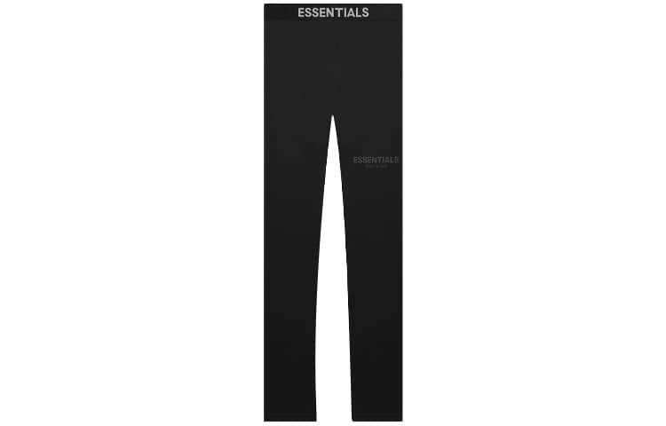 Штаны Fear of God Essentials FW21 Athletic Legging Black Logo - изображение 1