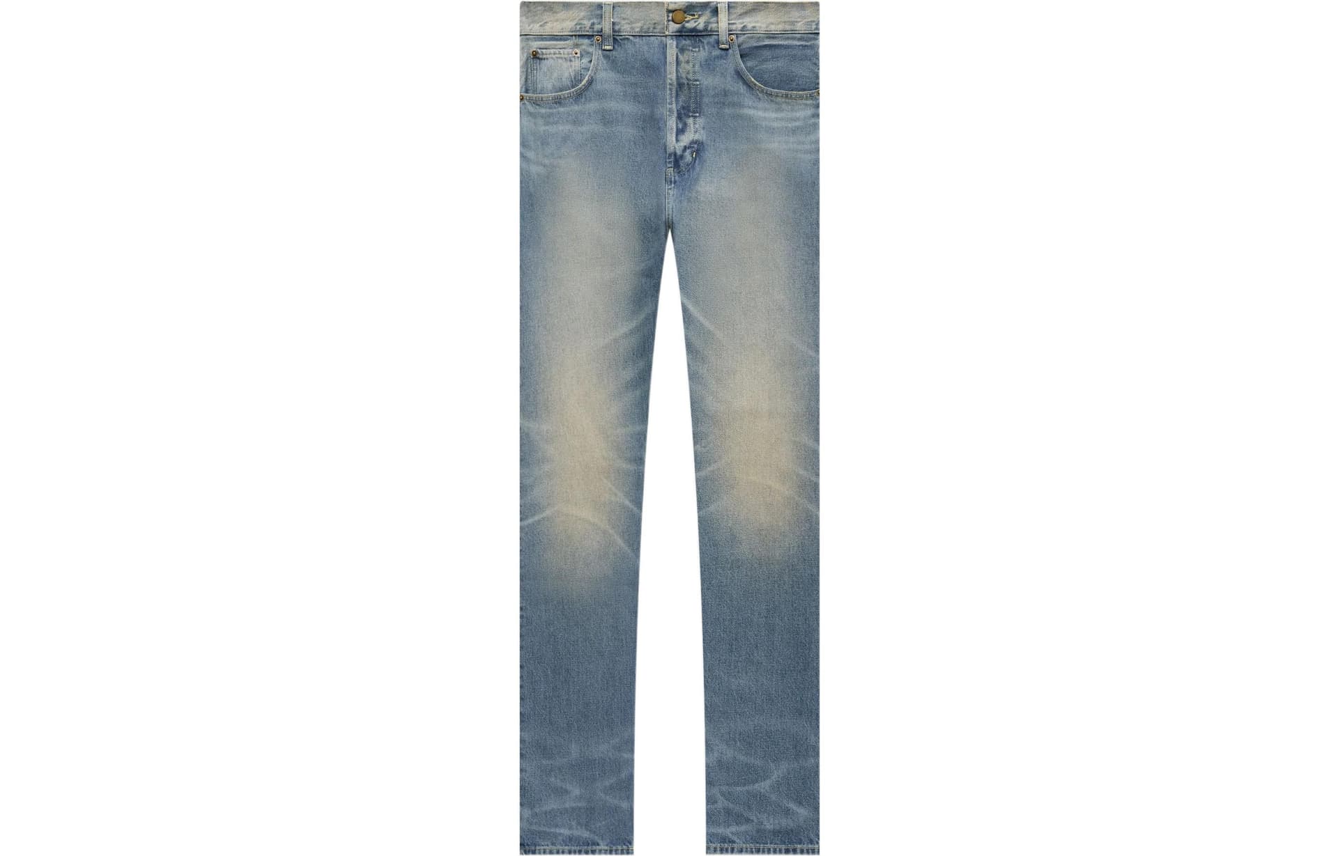 Штаны Fear of God Essentials FW22 5 Pocket Jean Indigo - изображение 1