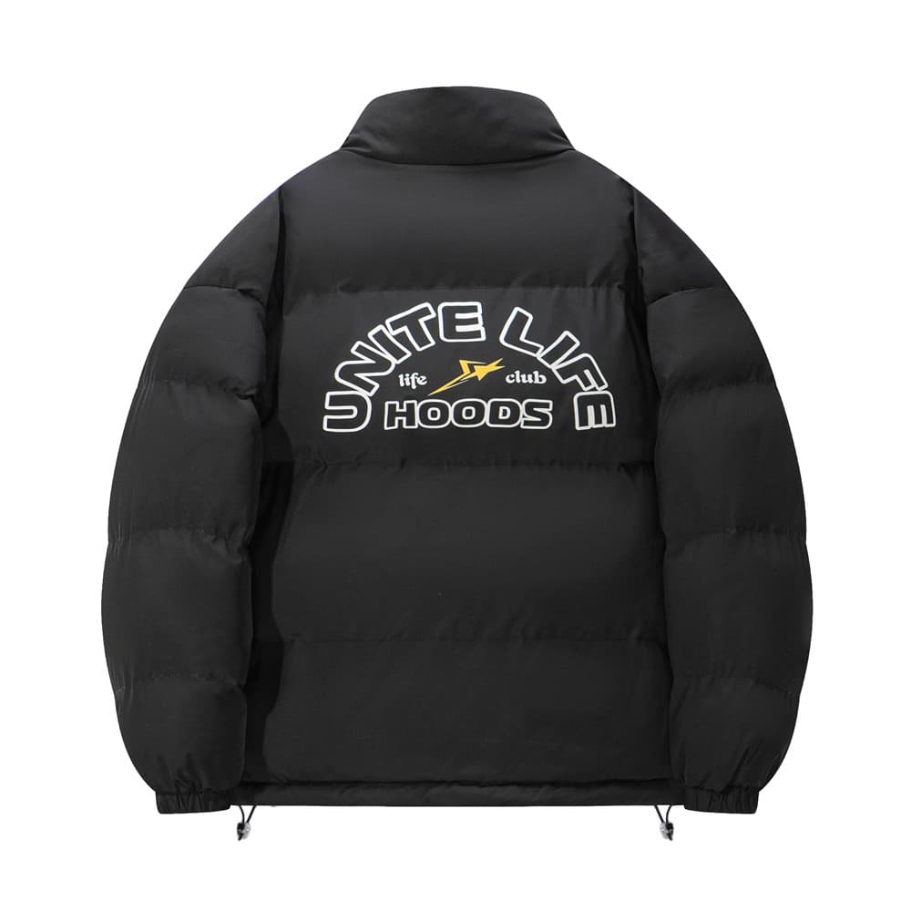 Зимняя куртка пуховик Unite Life HOODS logo - изображение 1