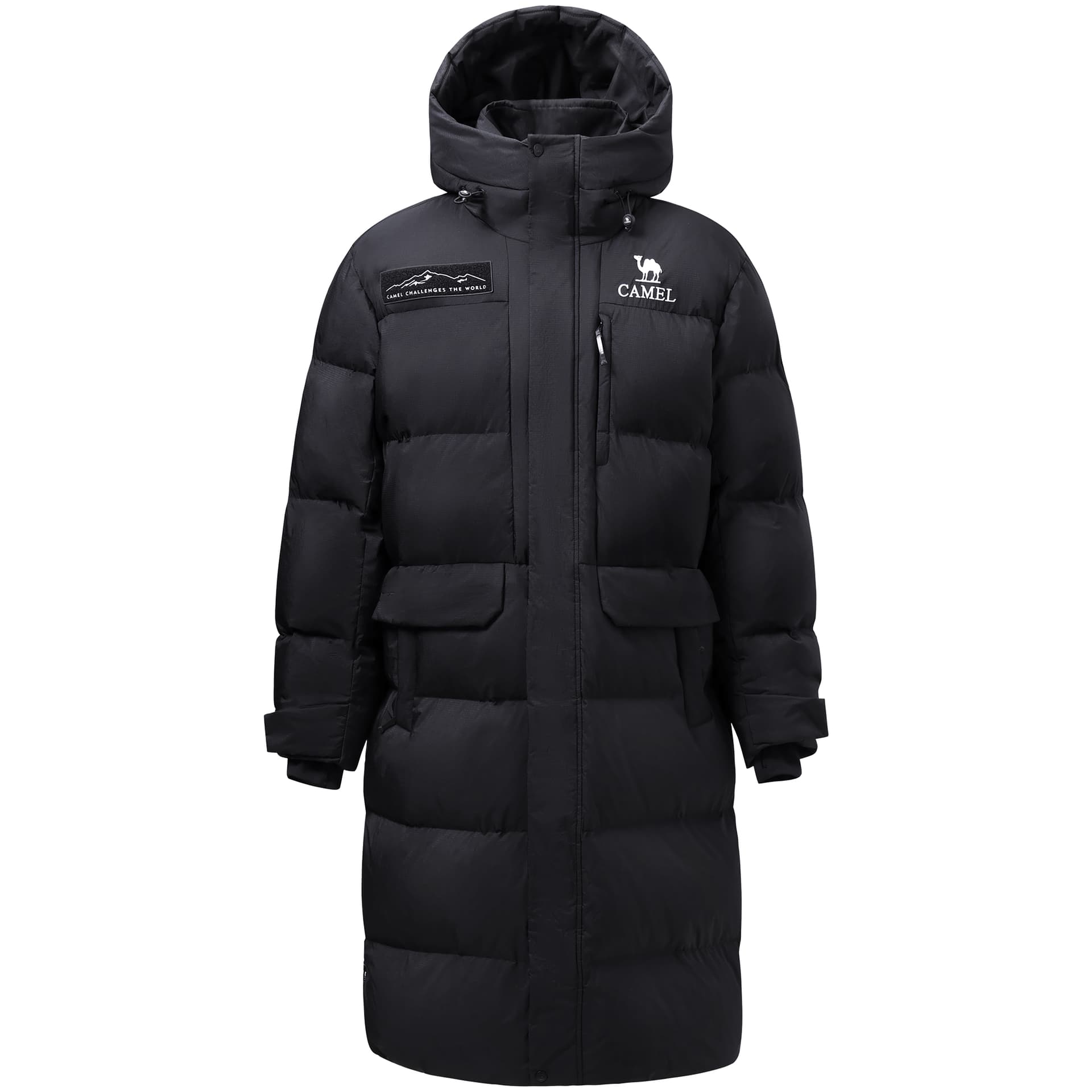 Зимняя куртка Верблюжий цвет Extreme Cold Down Jacket Унисекс - изображение 1