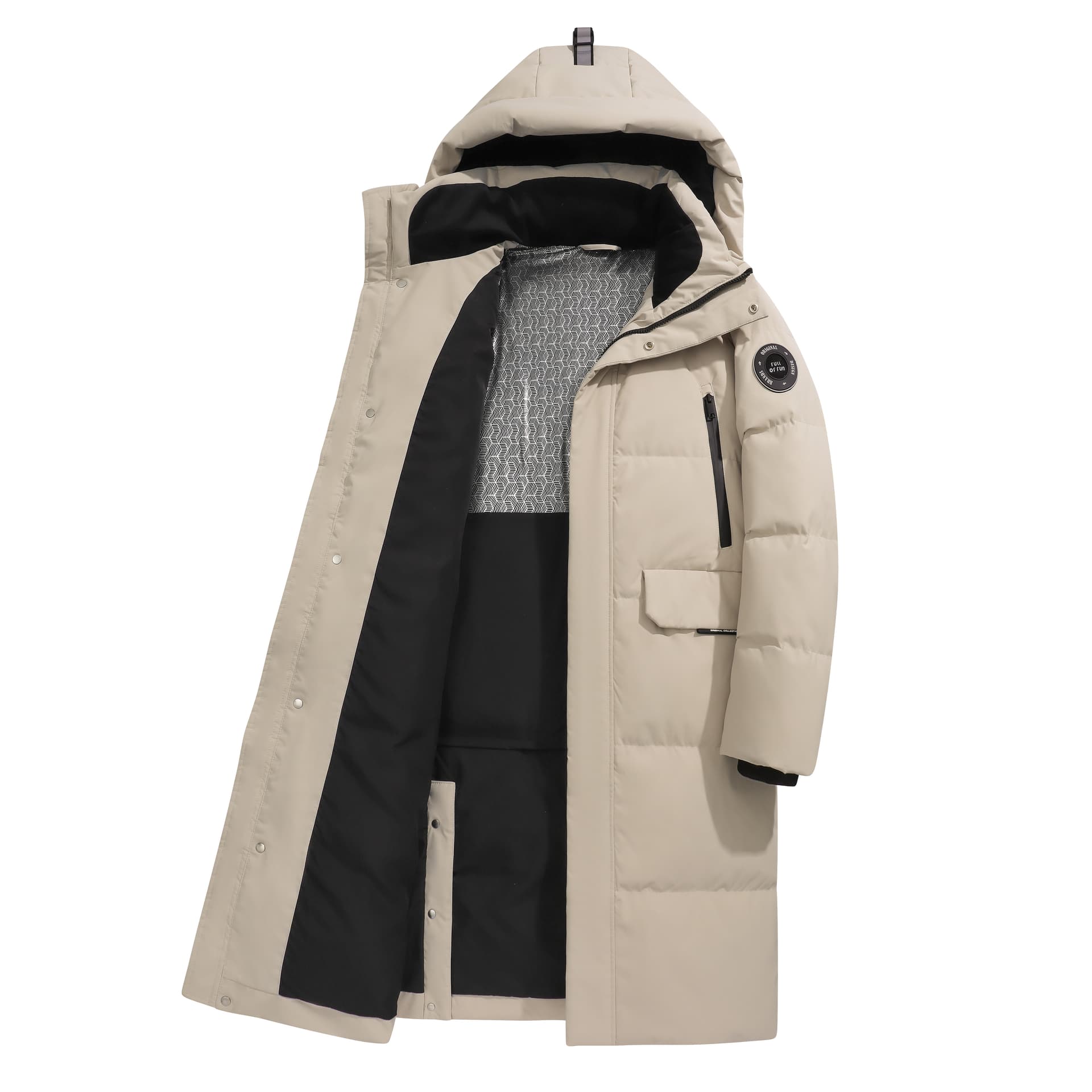 Зимняя куртка SNOW FLYING Winter Battle Collection Мужской пуховик - изображение 1