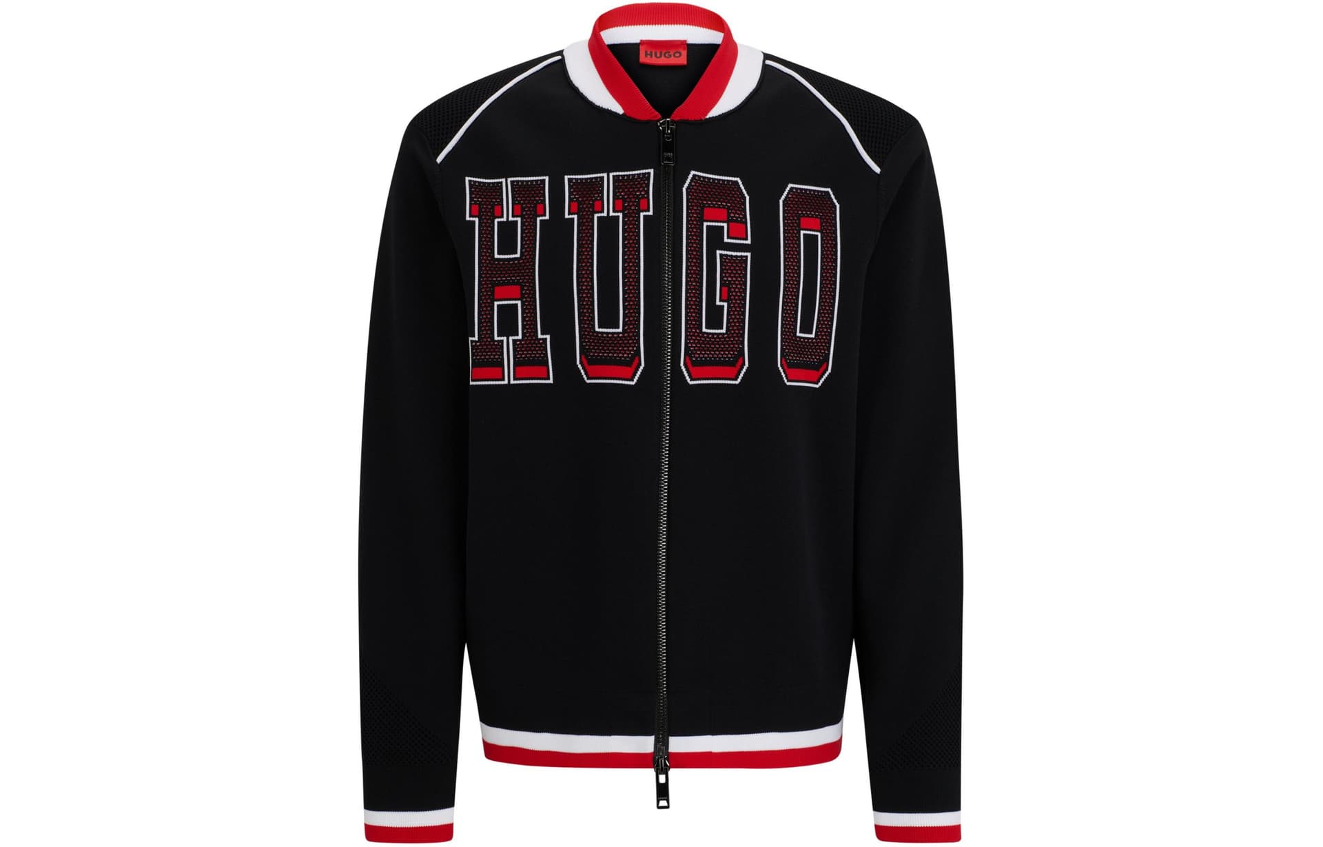 Куртка HUGO BOSS Relaxed-Fit Bomber Jacket With Sporty Logo V - изображение 1