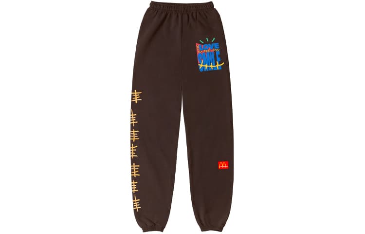 Штаны Travis Scott Cactus Jack x McDonald's SMILE Tee - изображение 1