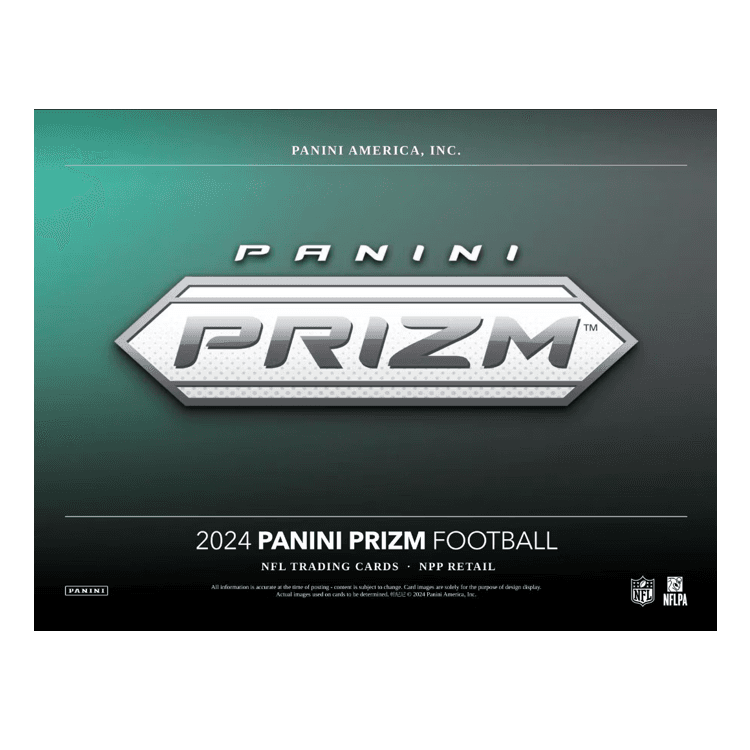 Коллекционные карточки PANINI 2024 Регби NFL Prizm Football Retail PZ Спортивные карточки Целая коробка - изображение 3