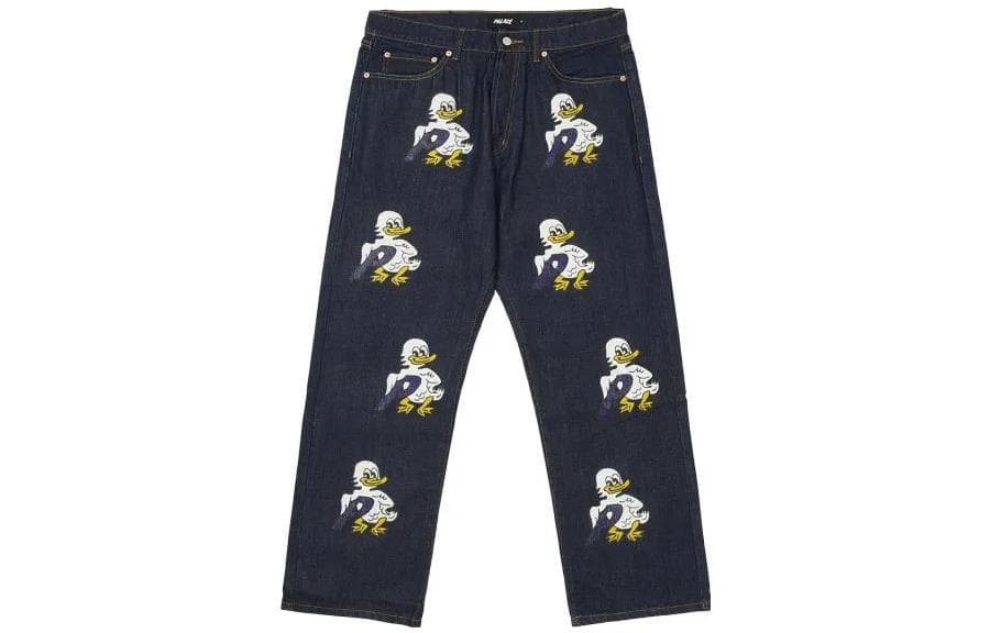 Штаны PALACE FW22 Duck Print Jeans - изображение 1