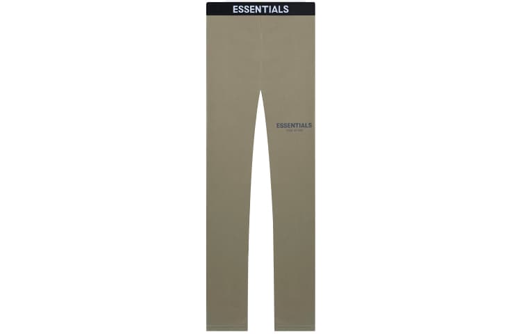 Штаны Fear of God Essentials FW21 Athletic Legging Charcoal Logo - изображение 1