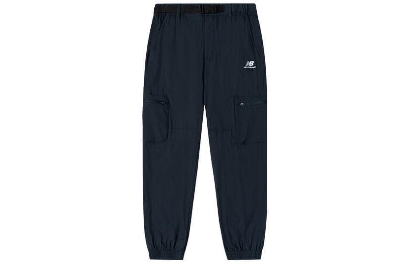 Штаны New Balance IU Тренировочные брюки Мужские Темно-синие - изображение 1