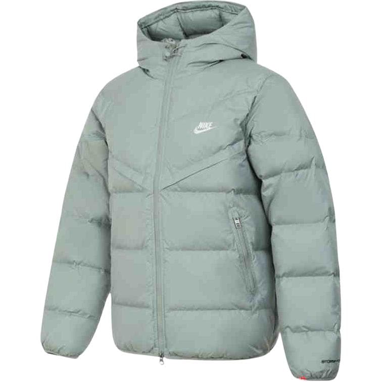 Зимняя куртка Nike Пуховик Мужской Светло-Серый - изображение 1